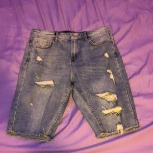 jean shorts